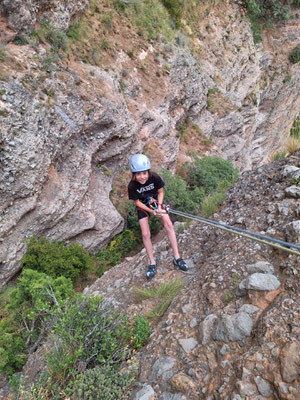 Rappel aux Mallos de Riglos