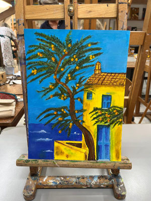 Mediterranee zo blauw - Sonja van Puffelen