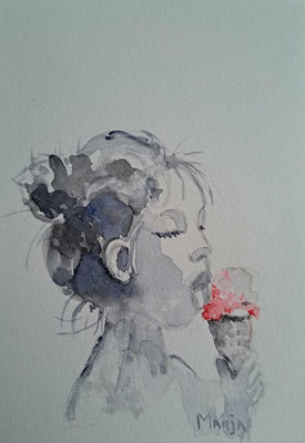 Hete dag in Scherpenzeel - Manja den Dekker