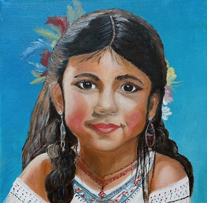 Indianenmeisje - Elly Nijhuis