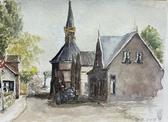 Kerkstraat Woubrugge - Jan van Dijk