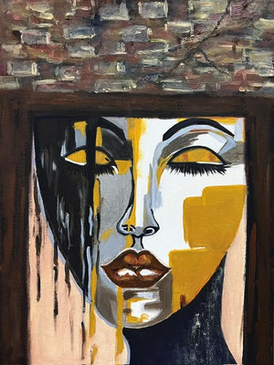 Afrikaanse vrouw - Margreeth van der Stroom