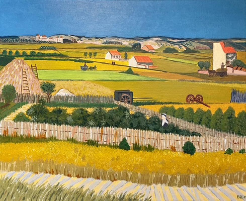 De Oogst (naar Van Gogh) - Bert Riethorst