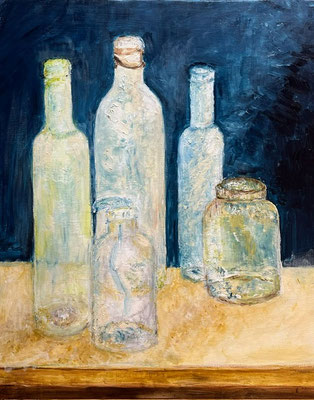 Stilleven met flessen - Judith de Graaf