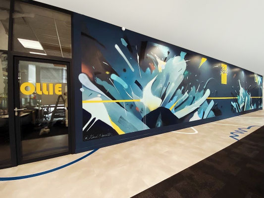 fresque chez Betclic