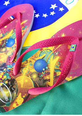Havaianas Flip Flap- collaboration 2010, Sao Paulo, Brésil