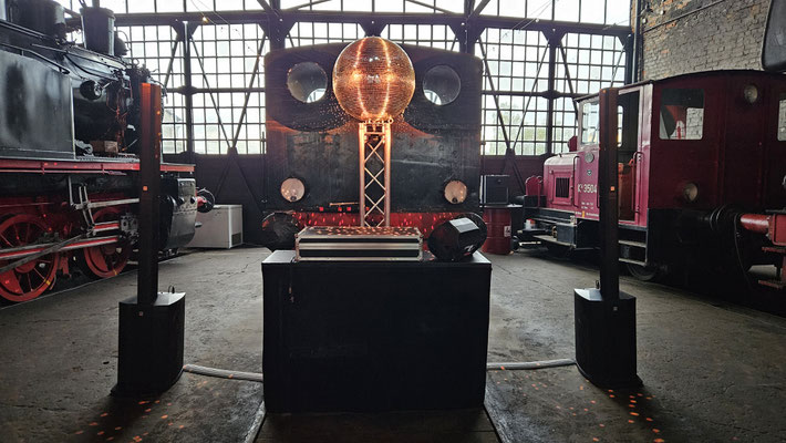 Hochzeit im Eisenbahnmuseum Darmstadt