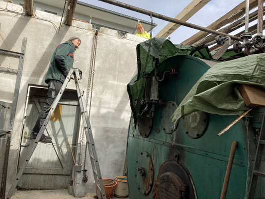 Innenansicht Kesselhaus