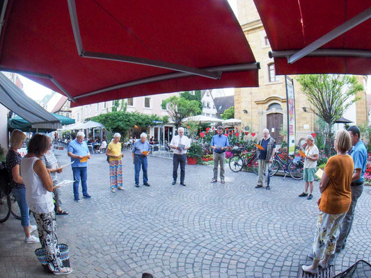 Friedensgebet vom 17.8.2020, Foto: Peter Hageneder