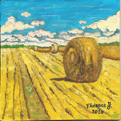 82 - Champ de balles rondes de paille (2020)