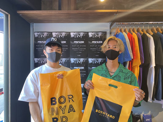 PRIVILEGE OKAYAMA POP UP STORE