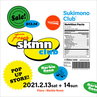 Sukimono Club POP UP STORE