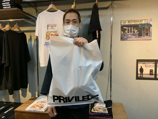 PRIVILEGE OKAYAMA POP UP STORE