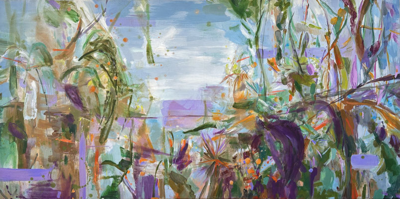Südliche Heimat (19), 2026, 80 x 160 cm