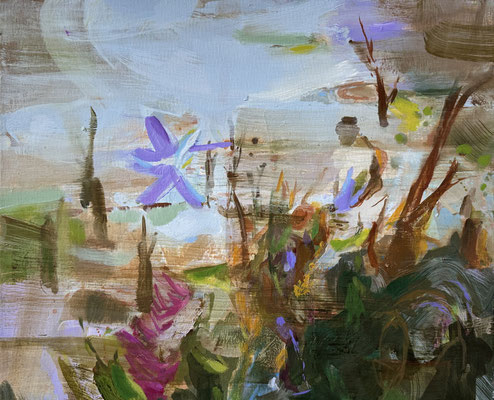 slow sensation (1), 2026, 40 x 50 cm