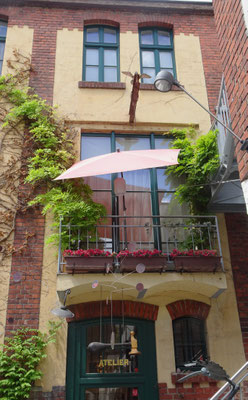 Kunst im Hinterhof