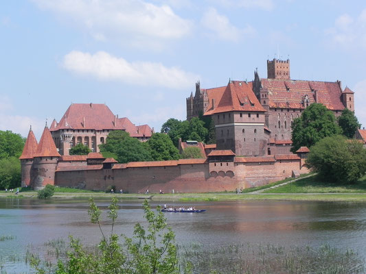 Die Marienburg bei Danzig