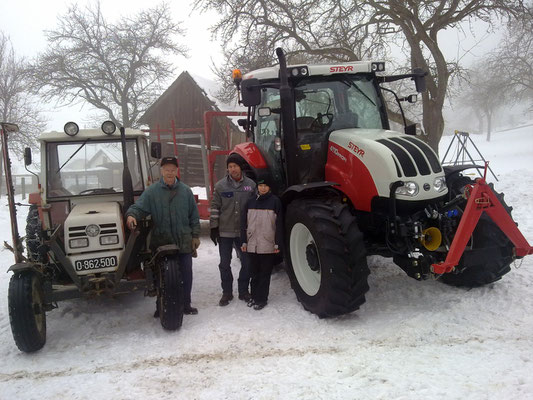 Unser neuer Traktor 2012