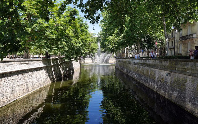 Nîmes - Jardin de La Fontaine