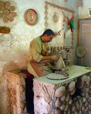 Abu Dhabi - Töpferwerkstatt im Heritage Village