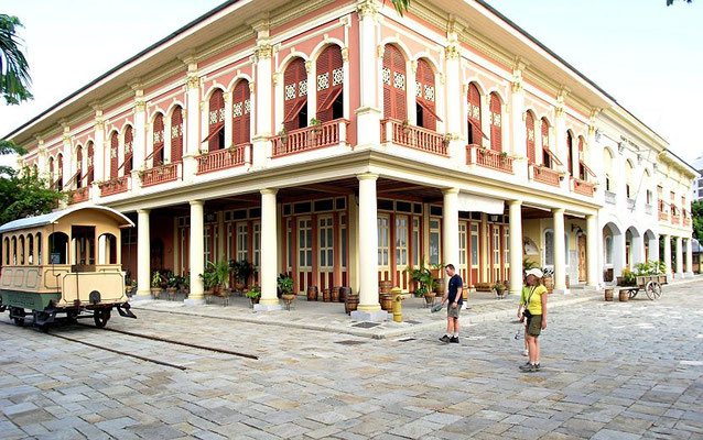 im Historischen Park - Parque Histórico de Guayaquil
