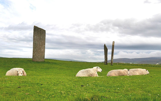 Stones of Stenness auf Orkney Mainland