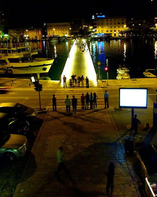 Fußgängerbrücke  zur Altstadt von Zadar