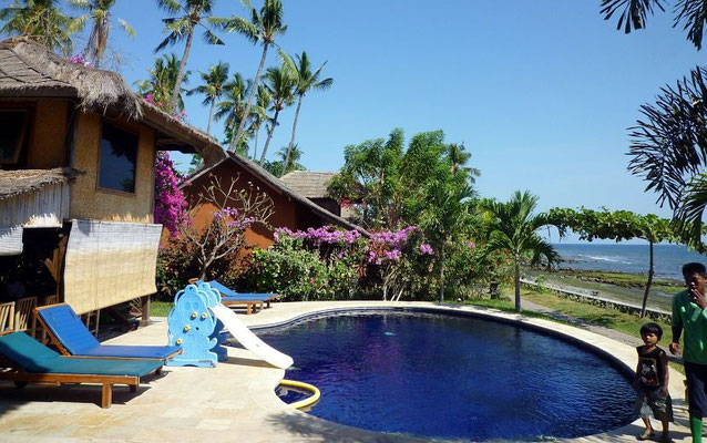 Pool im North Bali Beach Cottages & Spa