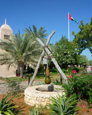 Abu Dhabi - im Heritage Village, eine Art Freilichtmuseum