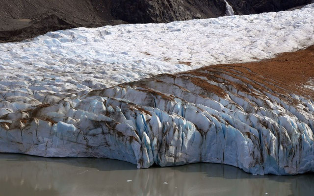 Eiskante des Gletschers Glaciar Grande