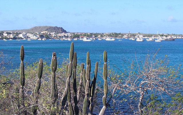 Puerto Baquerizo Moreno auf der Insel San Cristóbal ist die Hauptstadt der ecuadorianischen Provinz Galápagos