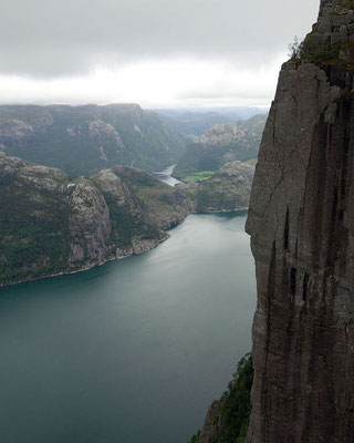 Blick zum Lysefjord