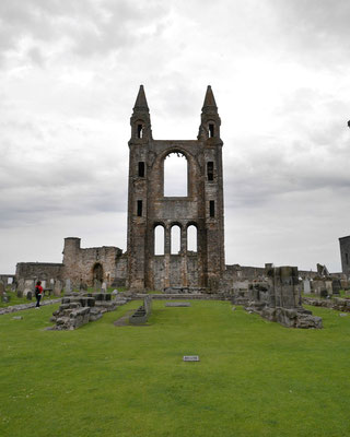 Ruinen der St Andrews Cathedral