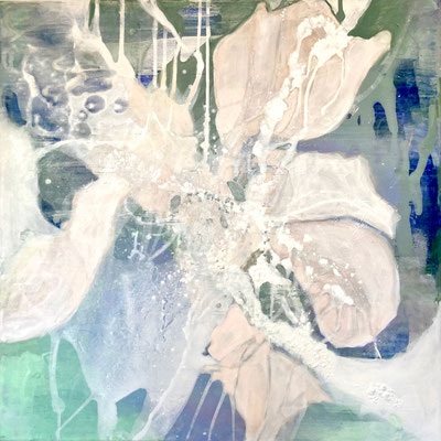 Blüte 80 x 80 cm