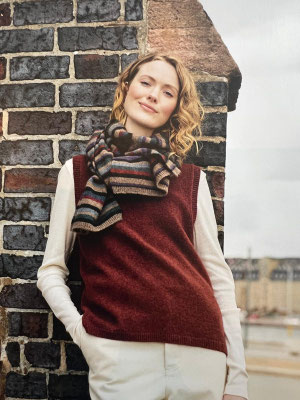 Strickweste  mansted 169€, Schal mansted 149€
