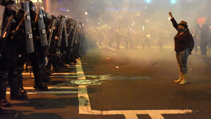 Proteste gegen tödliche Schüsse auf Schwarze