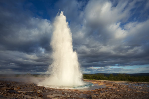 Geysir im Haukadalur