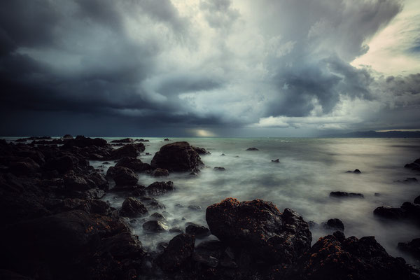 Aufziehendes Gewitter bei Cape Walliser