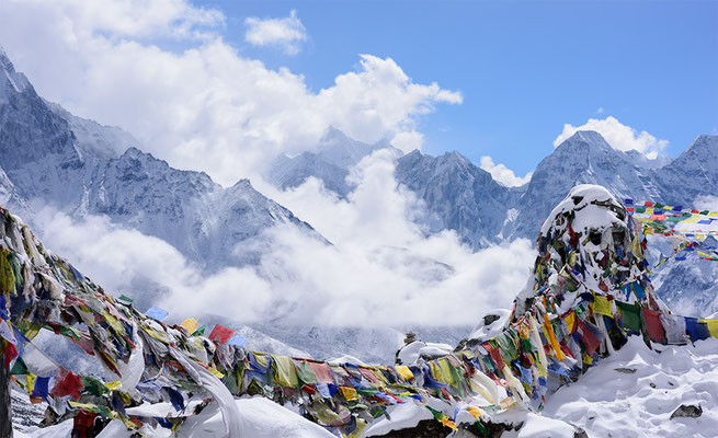 Blick vom Lobuche Pass