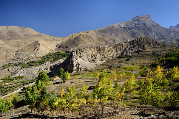 Landschaft unterhalb von Muktinath