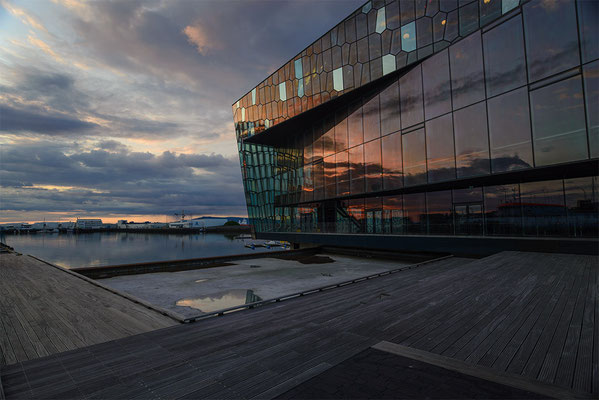 Harpa - das Konzerthaus am Hafen