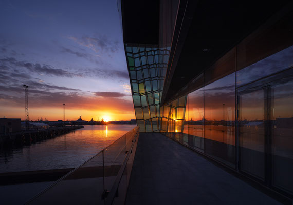 Harpa Hall in Reykjavik