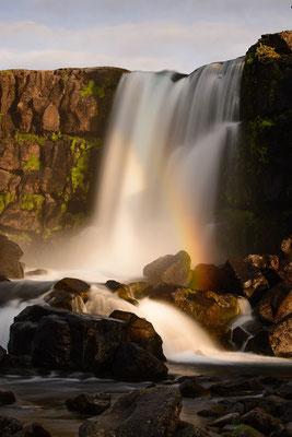 Der künstlich angelegte Öxarafoss, der die Thingversammlung mit Wasser versorgen sollte