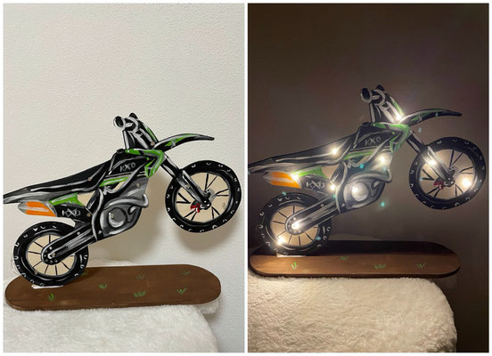 Lampe Motocross