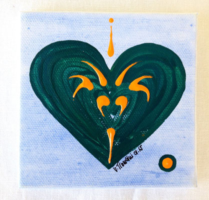 Energy Heart "Swimming Leaf Heart", Nr. 17 | 01.2015