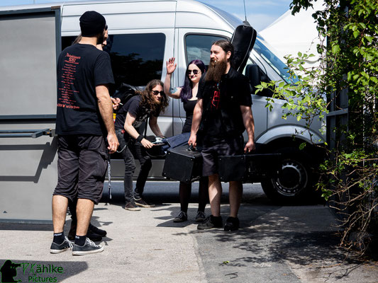 Es geht weiter | Aufbau im Backstage München | 26.06.2021