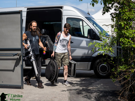 Es geht weiter | Aufbau im Backstage München | 26.06.2021