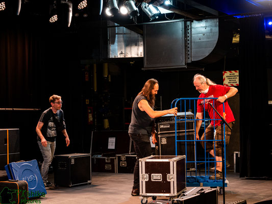 Es geht weiter | Aufbau im Backstage München | 26.06.2021