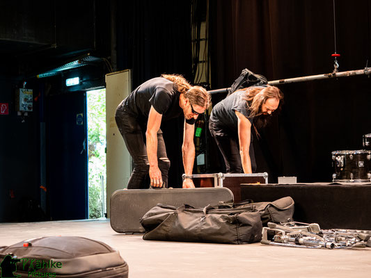 Es geht weiter | Aufbau im Backstage München | 26.06.2021