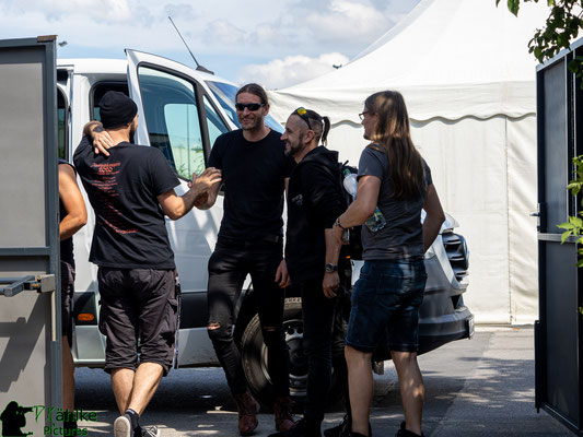 Es geht weiter | Aufbau im Backstage München | 26.06.2021